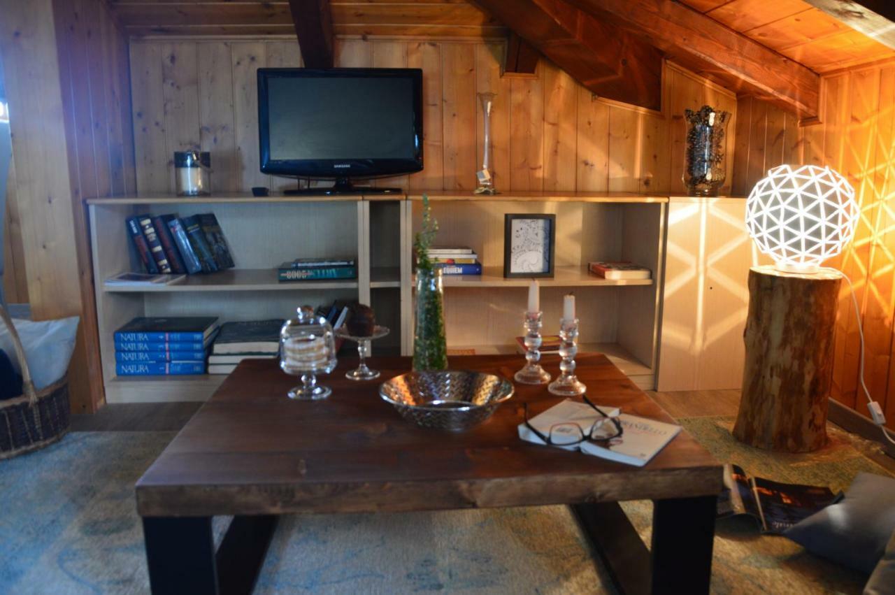 Il Nido Dei Sogni Sanzeno Apartment ภายนอก รูปภาพ