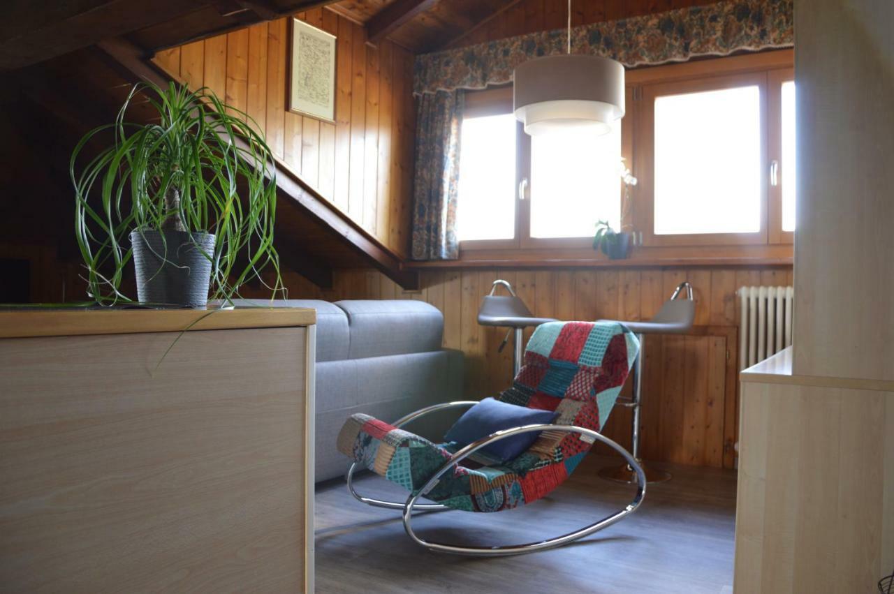 Il Nido Dei Sogni Sanzeno Apartment ภายนอก รูปภาพ