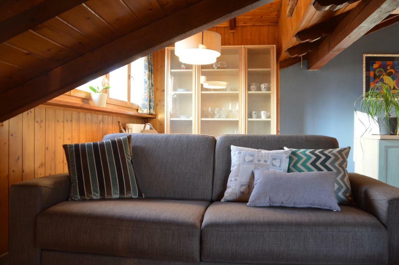 Il Nido Dei Sogni Sanzeno Apartment ภายนอก รูปภาพ